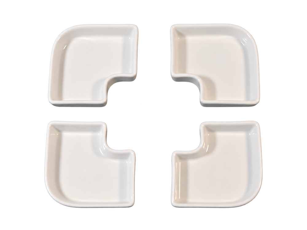 Corner bowls